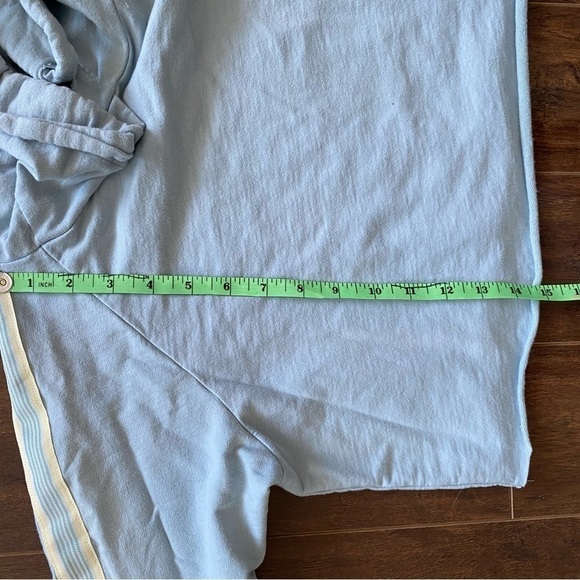 Illa Illa Cropped Hoodie Light Blue Size Medium - Picture 5 of 10